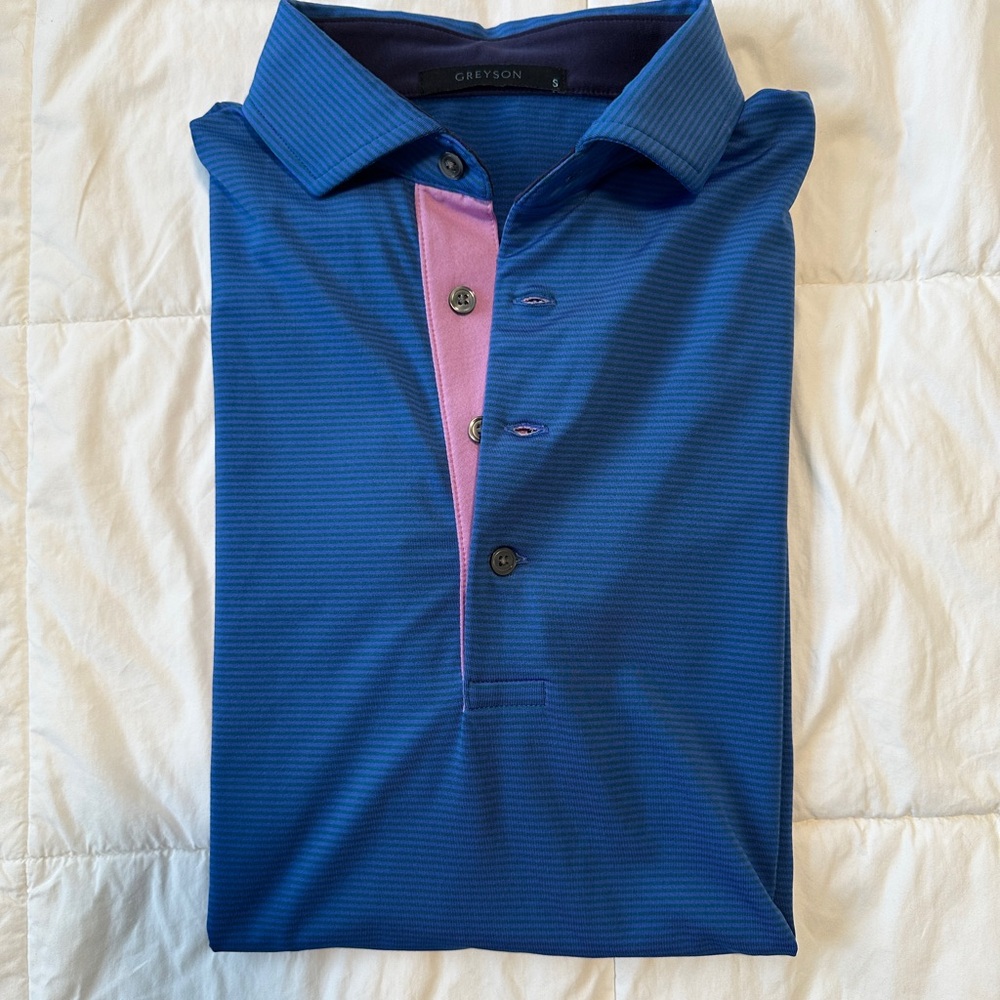 Greyson Men’s Blue Polo Shirt